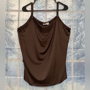 Cato Chocolate Camisole Size 26/28W